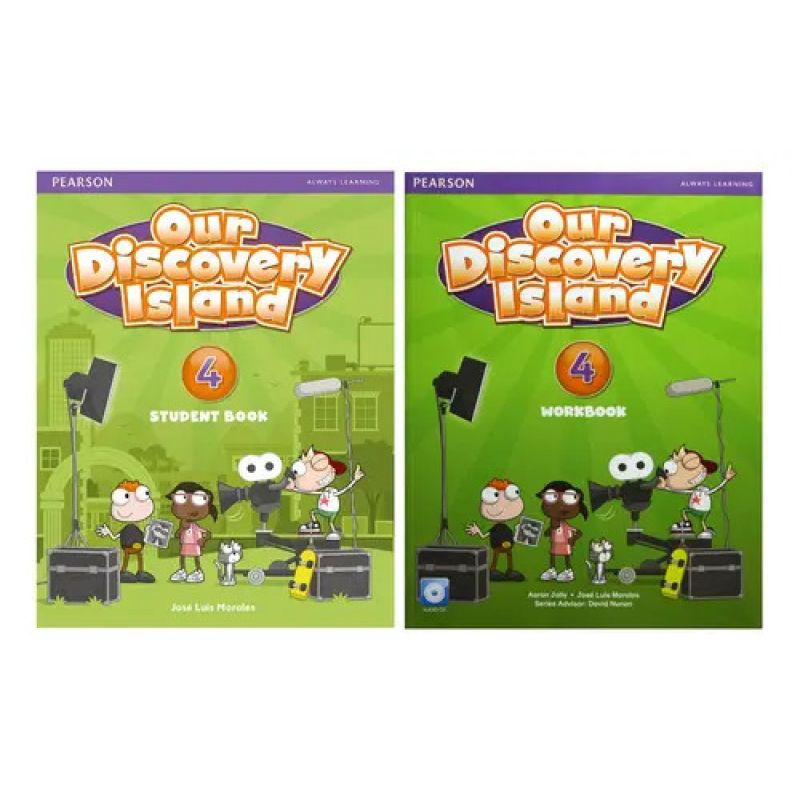 AMERICAN OUR DISCOVERY ISLAND 4 - SB + CD-ROM (Nuevo)