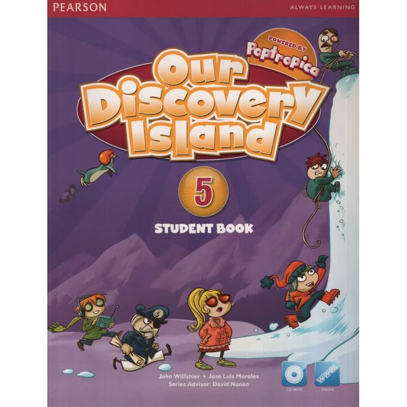 AMERICAN OUR DISCOVERY ISLAND 5 - SB + CD-ROM (Nuevo)
