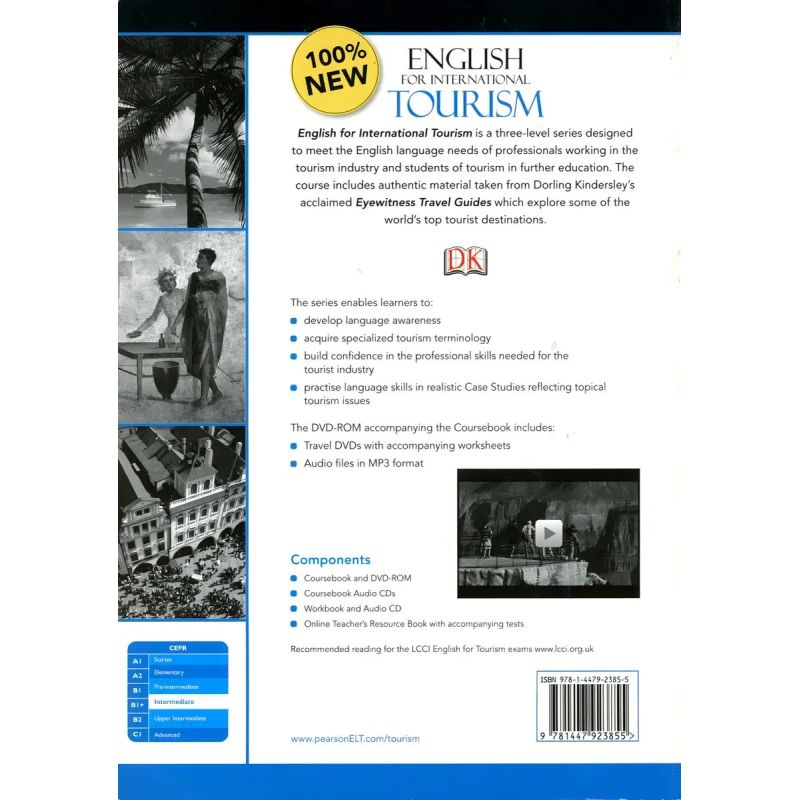 ENGLISH FOR INT.TOURISM INTERM.- WB W/KEY + A/CD (Nuevo) - Miniatura 2