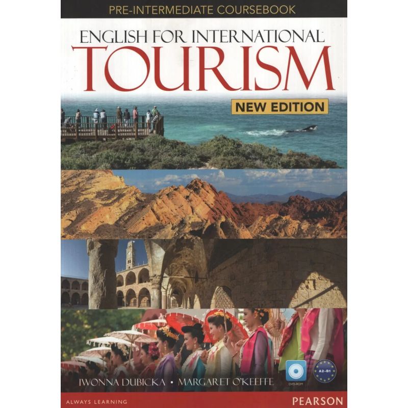 ENGLISH FOR INT.TOURISM PRE-INT.- SB + DVD-ROM (Nuevo)