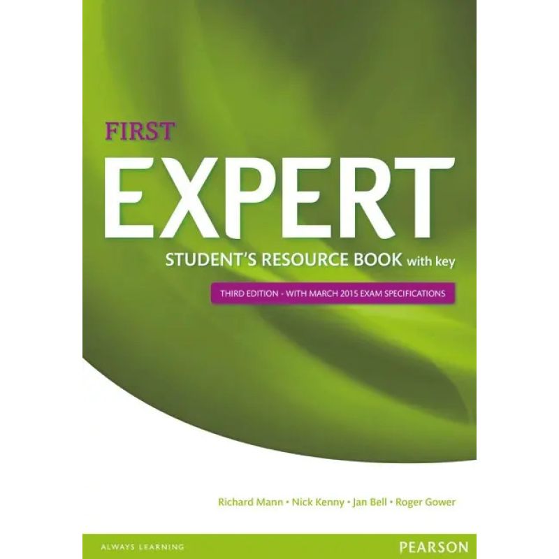FIRST EXPERT 3/ED.- ST'S RES.BOOK W/KEY (Nuevo)
