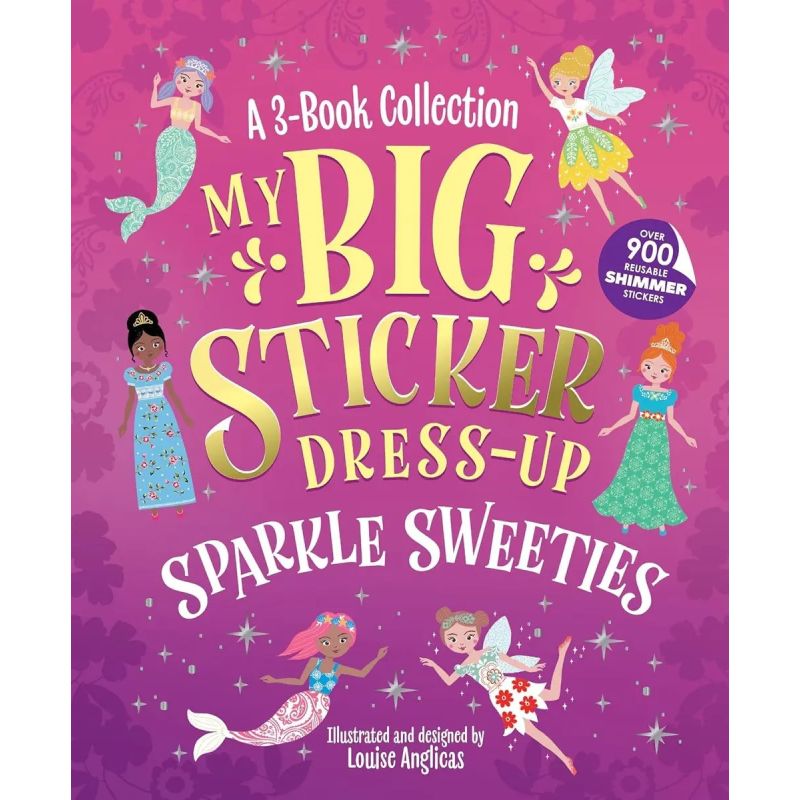 MY BIG STICKER DRESS-UP SPARKLE SWEETIES (Nuevo)