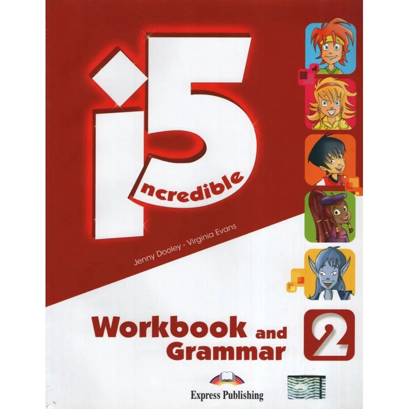 INCREDIBLE 5 2 - WB + GRAMMAR BOOK (Nuevo)