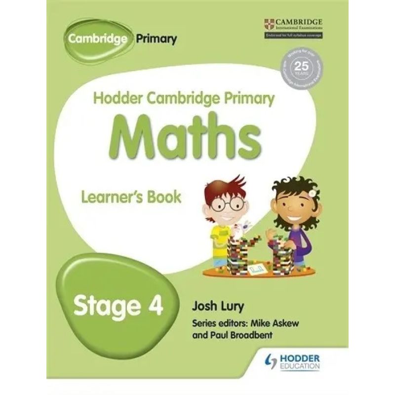 HODDER CAMBRIDGE PRIMARY MATHEMATICS 4 - SB * (Nuevo)