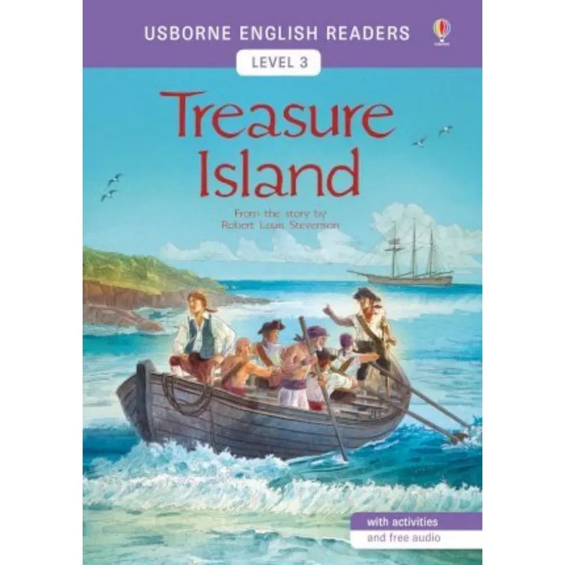 TREASURE ISLAND - USBORNE ENGLISH READERS 3 (Nuevo)
