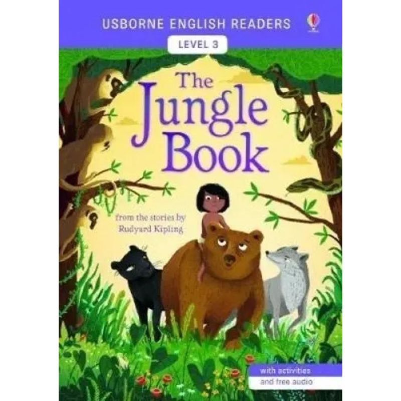 JUNGLE BOOK, THE - USBORNE ENGLISH READERS 3 (Nuevo)