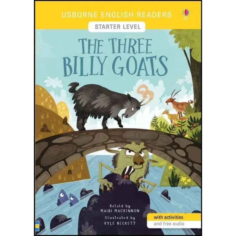 THREE BILLY GOATS, THE - USBORNE ENGLISH READERS STARTER (Nuevo)