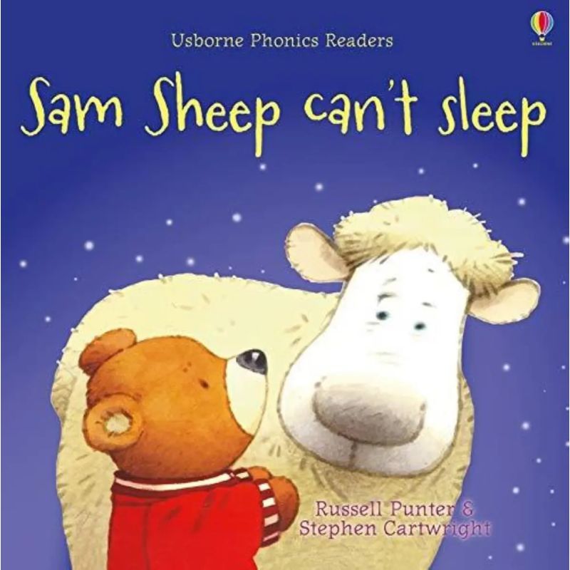 SAM SHEEP CAN'T SLEEP - USBORNE PHONICS READERS (Nuevo)