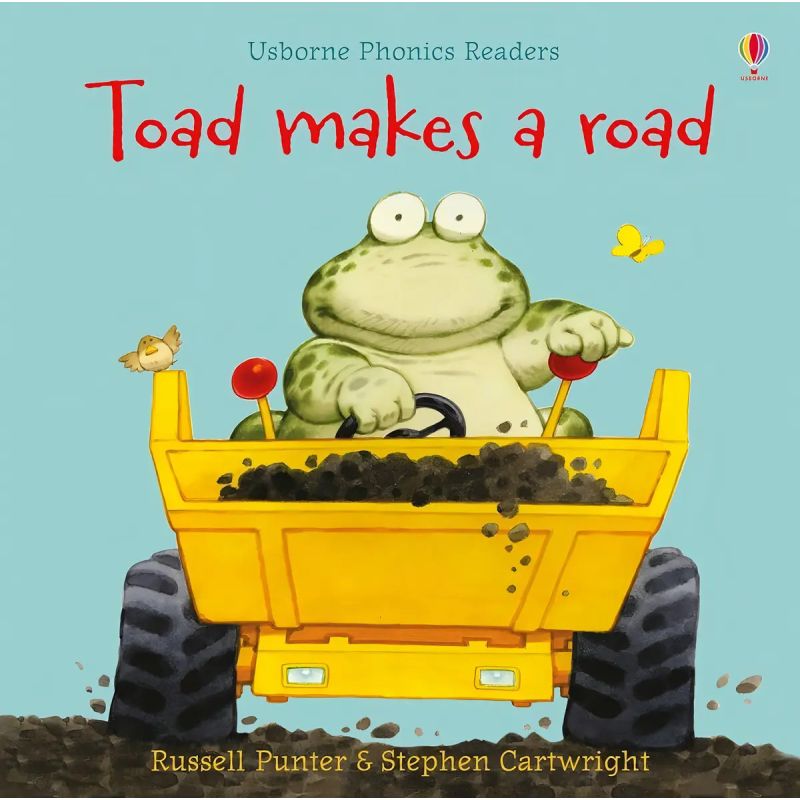 TOAD MAKES A ROAD - USBORNE PHONICS READERS (Nuevo)