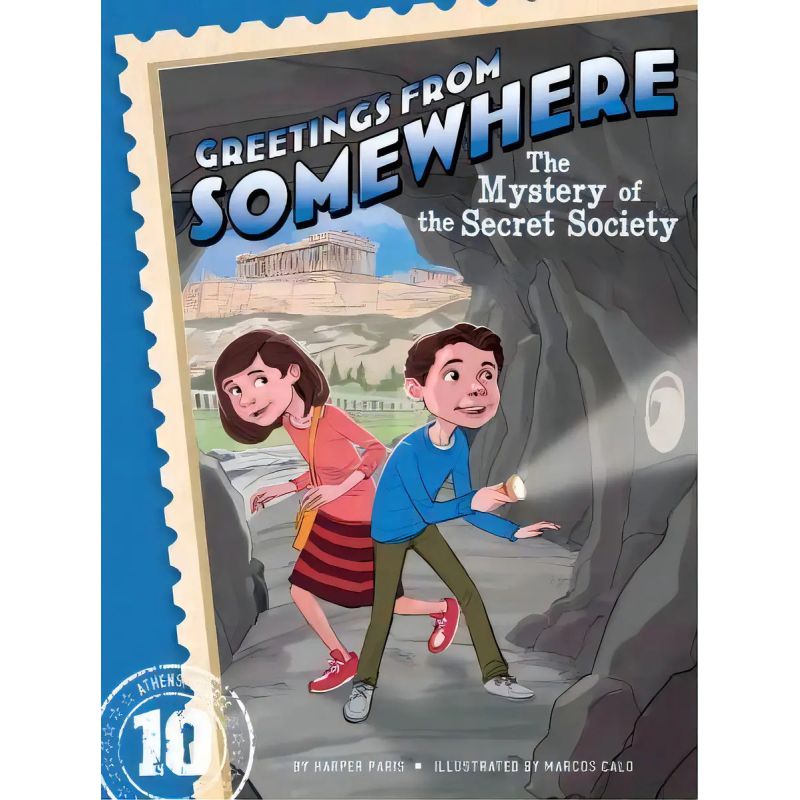 MYSTERY OF THE SECRET SOCIETY, THE - GREETINGS FROM SOMEWHERE 10 (Nuevo)