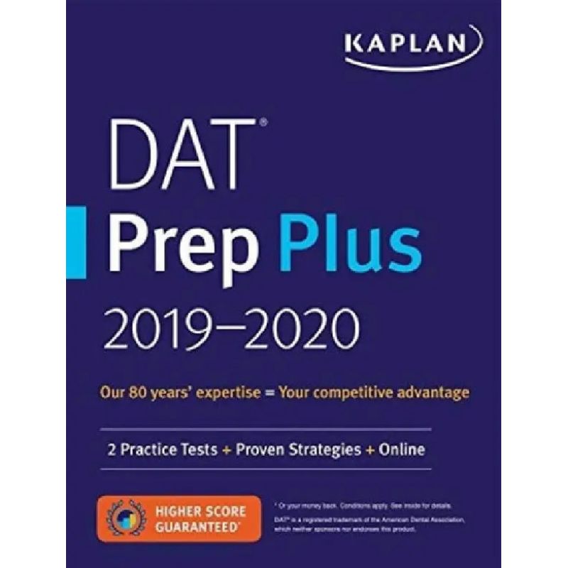 DAT PREP PLUS 2019-2020 - 2 PRACTICE TESTS + PROVEN STRATEGIES + ONLINE * (Nuevo)