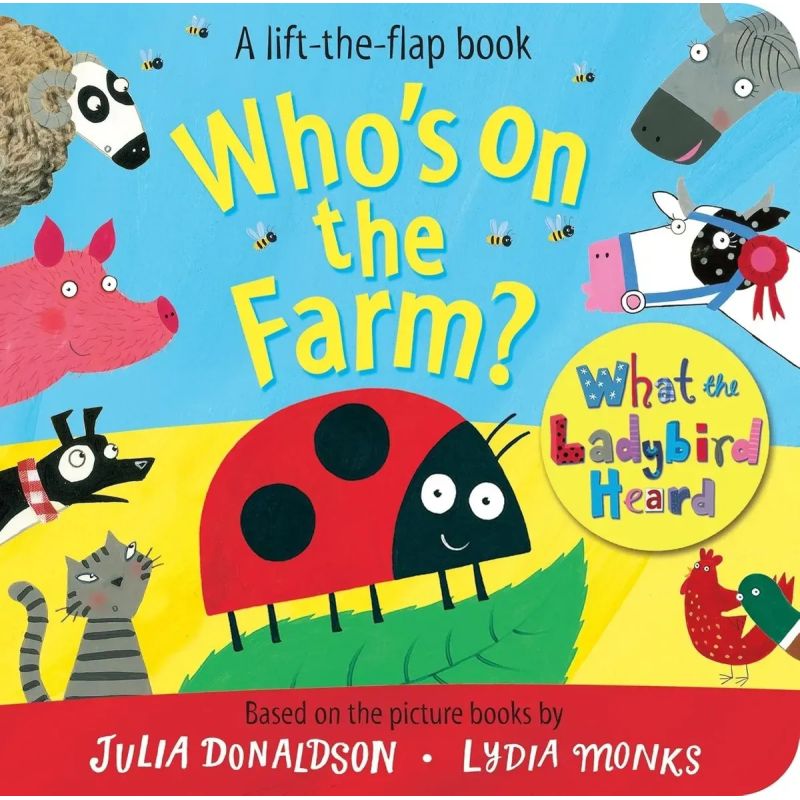 WHO'S ON THE FARM? A WHAT THE LADYBIRD HEARD BOOK - BOARD BOOK (Nuevo)