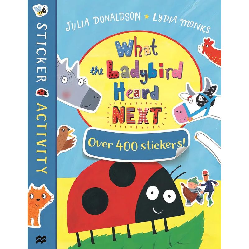 WHAT THE LADYBIRD HEARD NEXT STICKER BOOK* (Nuevo)
