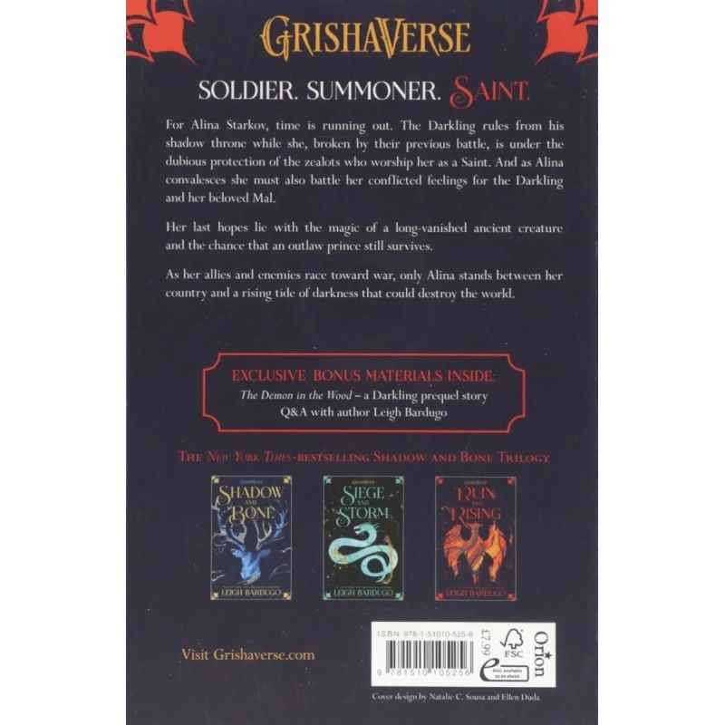 RUIN AND RISING  - THE GRISHA 3 (Nuevo) - Miniatura 2