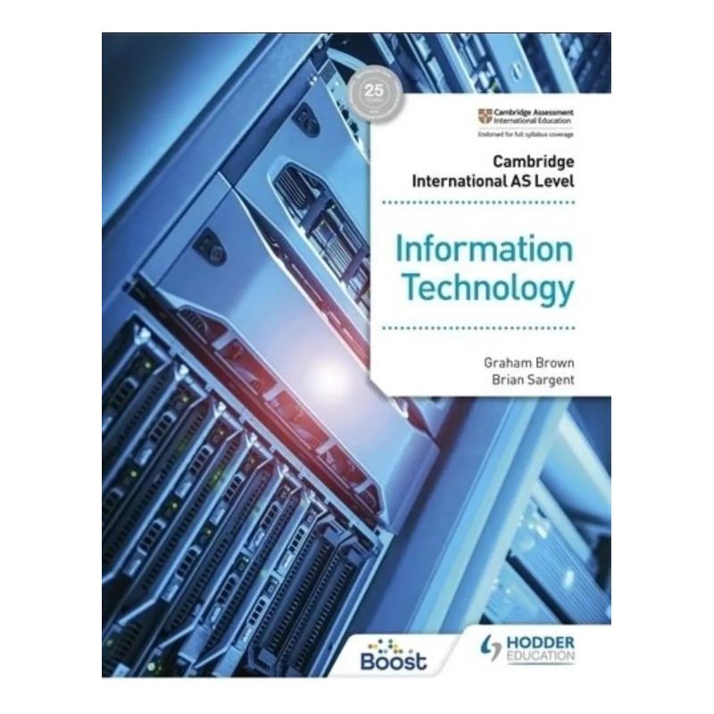 CAMBRIDGE INTERNATIONAL AS LEVEL INFORMATION TECHNOLOGY - SB * (Nuevo)