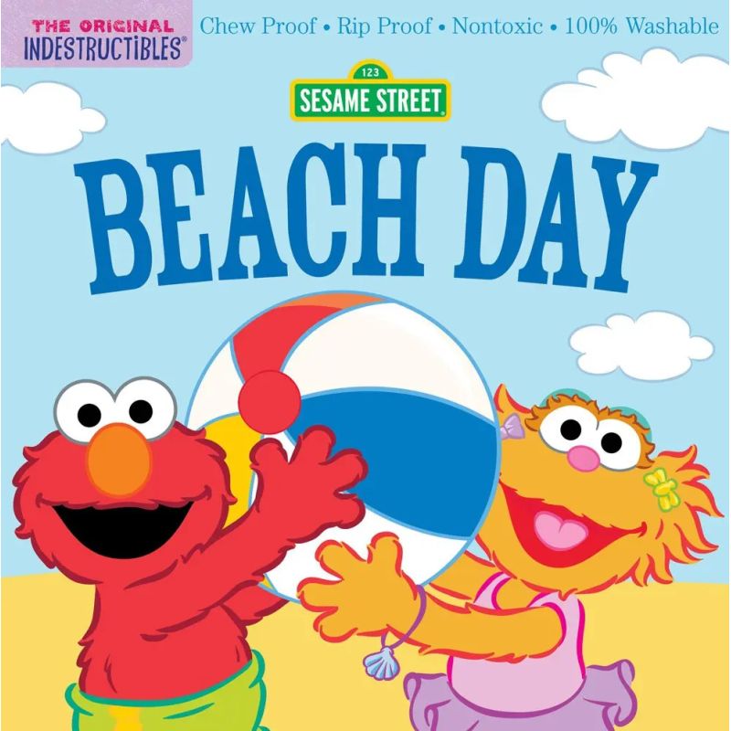 BEACH DAY - SESAME STREET - INDESTRUCTIBLES (Nuevo)
