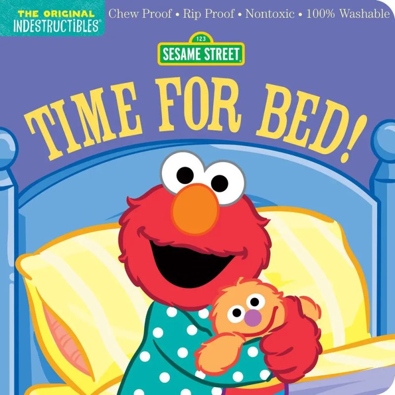 SESAME STREET: TIME FOR BED! - INDESCTRUCTIBLES (Nuevo)