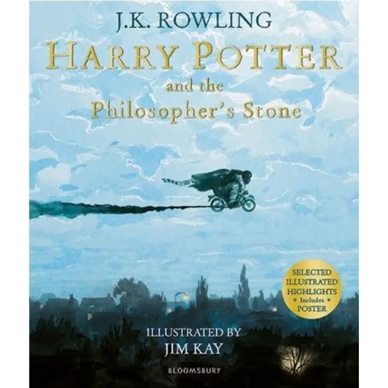 HARRY POTTER AND THE PHILOSOPHER’S STONE - ILLUSTRATED EDT (PB) (Nuevo)