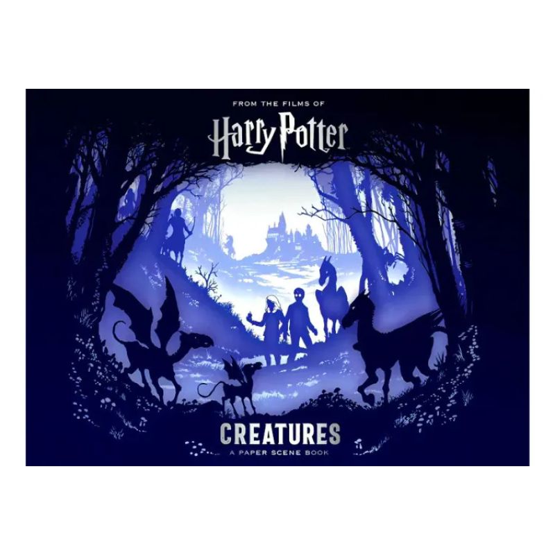 HARRY POTTER CREATURES - PAPER SCENE BOOK - INSIGHTS EDT (HB) (Nuevo)