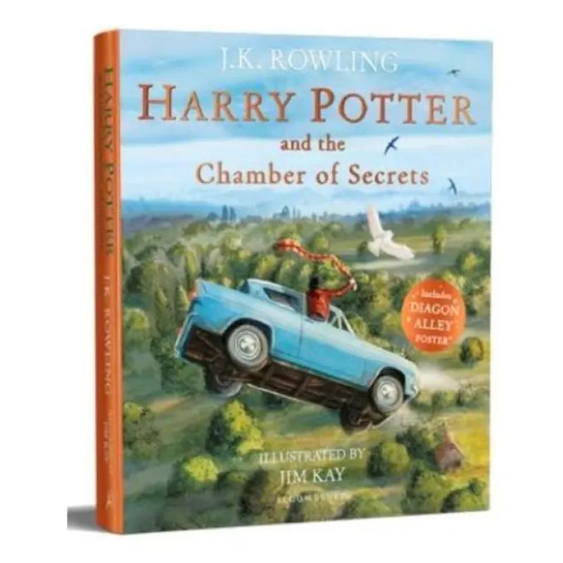 HARRY POTTER AND THE CHAMBER OF SECRETS - ILLUSTRATED EDT (PB) (Nuevo)