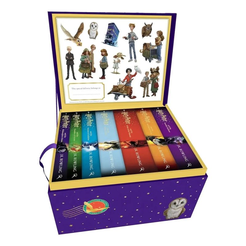 HARRY POTTER OWL POST BOX SET (CHILDREN’S HARDBACK - THE COMPLETE COLLECTION) (Nuevo)