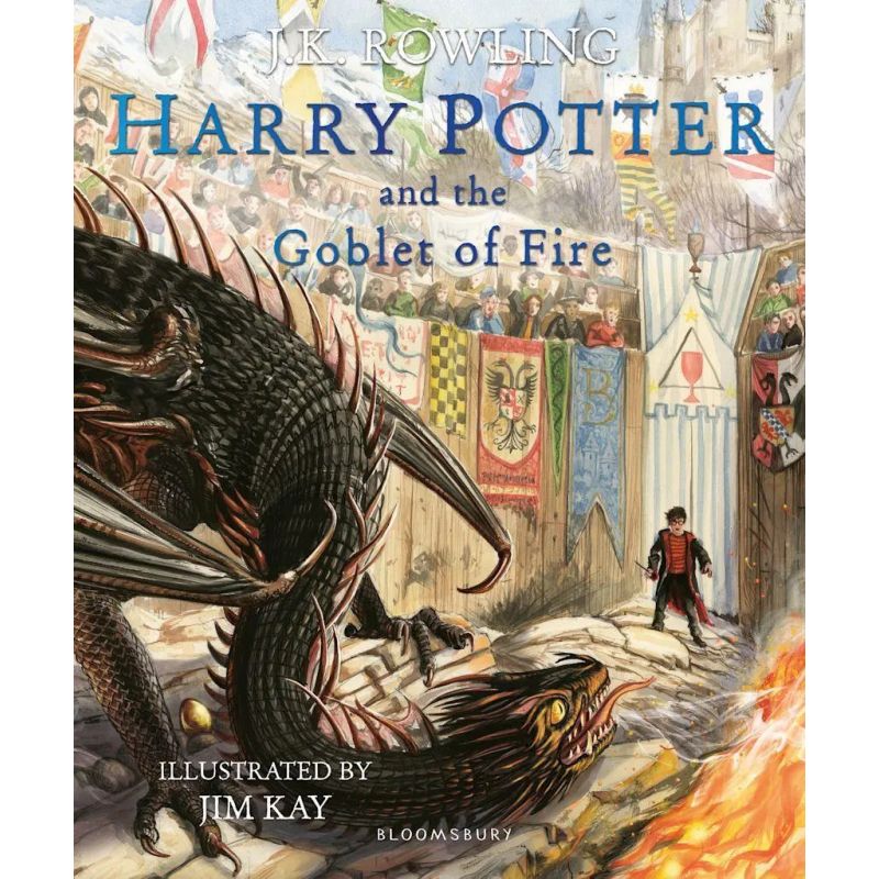 HARRY POTTER AND THE GOBLET OF FIRE - ILLUSTRATED EDITION (Nuevo)