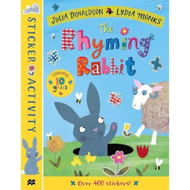 RHYMING RABBIT, THE - STICKER ACTIVITY BOOK* (Nuevo)