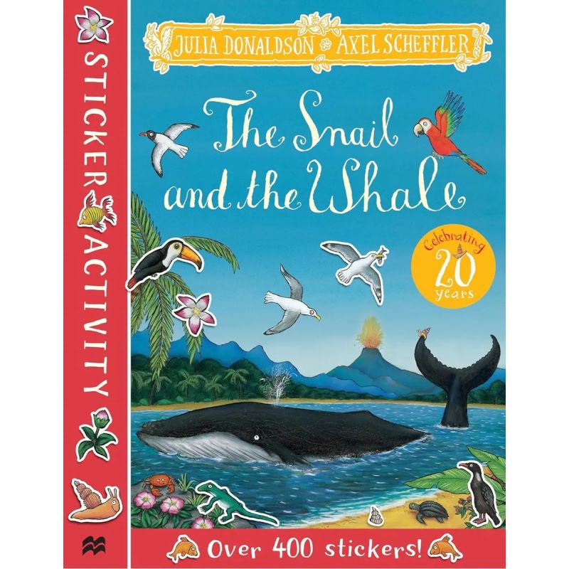SNAIL AND THE WHALE STICKER BOOK, THE - PB (Nuevo)