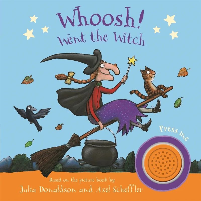 WHOOSH WENT THE WITCH - A ROOM ON THE BROOM SOUND BOOK - BOARD BOOK (Nuevo)