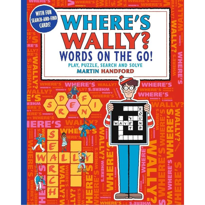 WHERE'S WALLY? WORDS ON THE GO! PLAY, PUZZLE, SEARCH AND SOLVE (Nuevo)