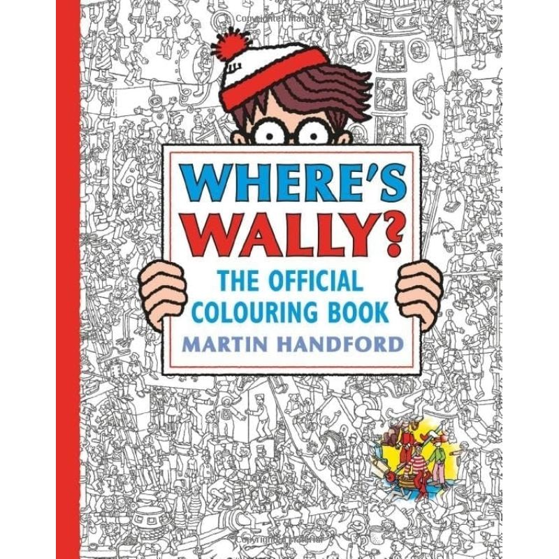 WHERE'S WALLY? THE OFFICIAL COLOURING BOOK (Nuevo)