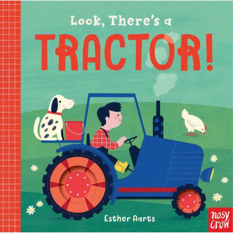 LOOK, THERE'S A TRACTOR! - BOARD BOOK (Nuevo)