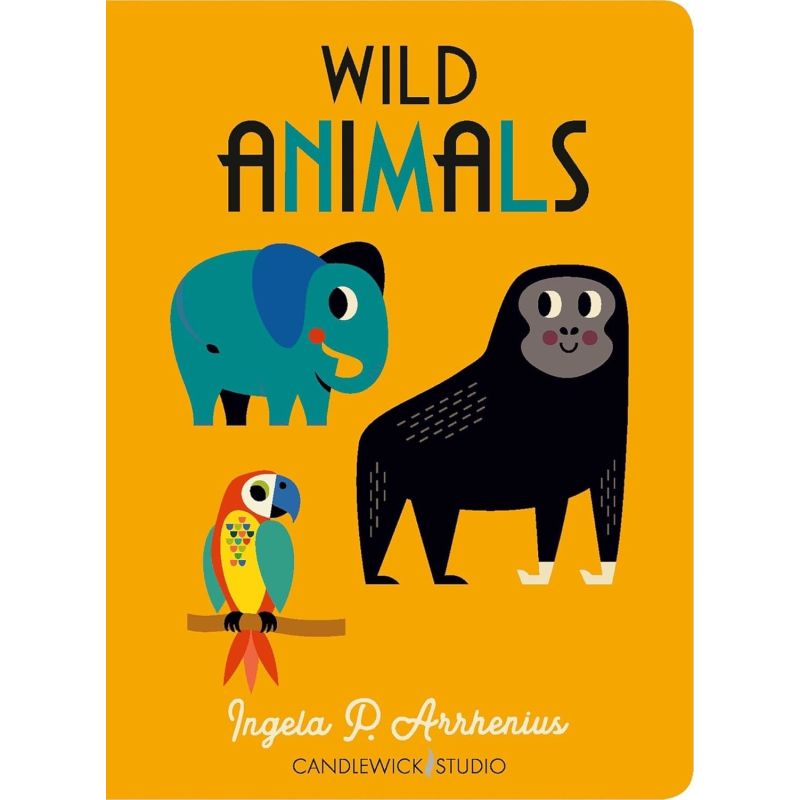 WILD ANIMALS - BOARD BOOK (Nuevo)