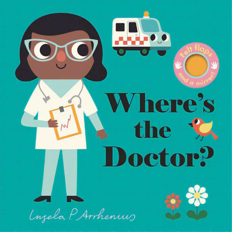 WHERE'S THE DOCTOR? - BOARD BOOK (Nuevo)