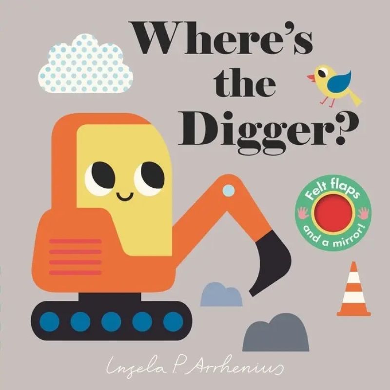 WHERE'S THE DIGGER? - BOARD BOOK (Nuevo)