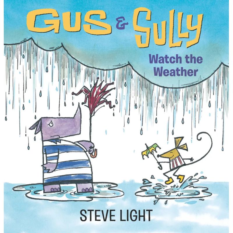 GUS &amp; SULLY WATCH THE WEATHER - BOARD BOOK (Nuevo)