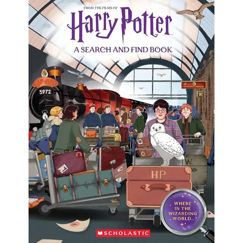 WHERE IN THE WIZARDING WORLD? AN OFFICIAL HARRY POTTER SEARCH AND FIND BOOK (Nuevo)