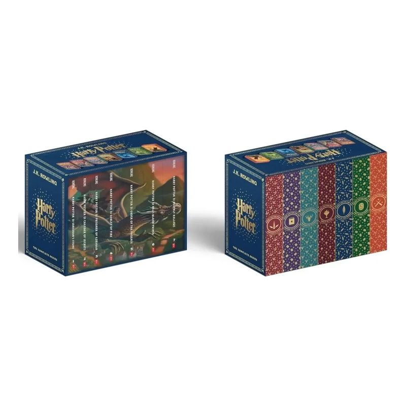 HARRY POTTER PAPERBACK BOX SET - ILUSTRATED BY MARY GRANDPRE (Nuevo)