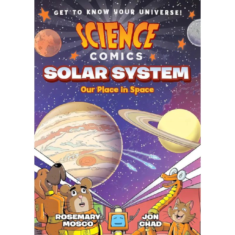 SOLAR SYSTEM - OUR PLACE IN SPACE - SCIENCE COMICS  PB (Nuevo)