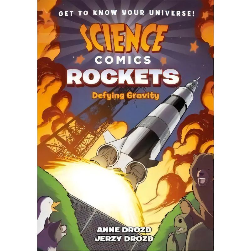 ROCKETS - DEFYING GRAVITY - SCIENCE COMICS - PB (Nuevo)