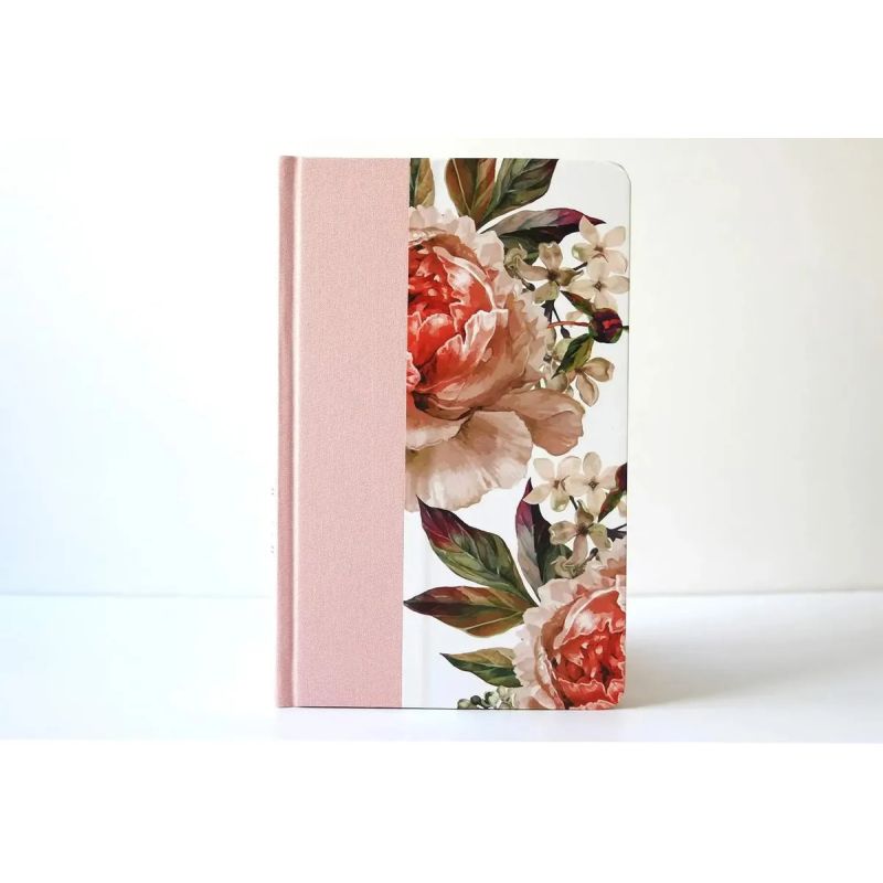 BIBLIA REINA VALERA 1960 LETRA GRANDE - TD TELA ROSADA CON FLORES (Nuevo) - Miniatura 8