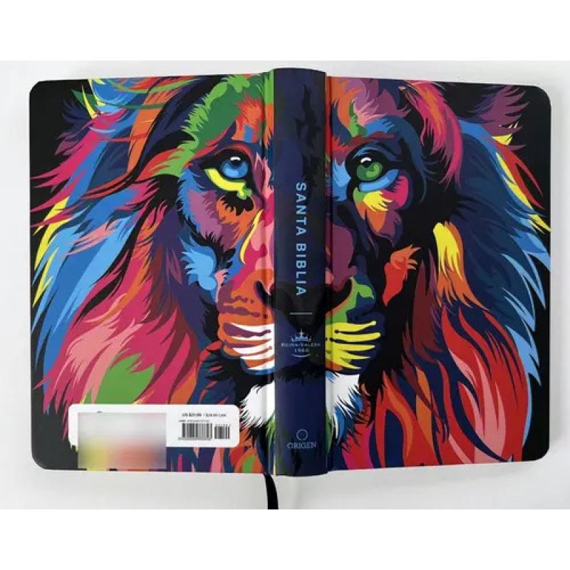 BIBLIA RVR 1960 LETRA GRANDE - TD LEON DE JUDA ARCOIRIS (Nuevo) - Miniatura 2