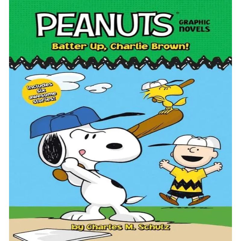 BATTER UP, CHARLIE BROWN! - PEANUTS GRAPHIC NOVELS (Nuevo)