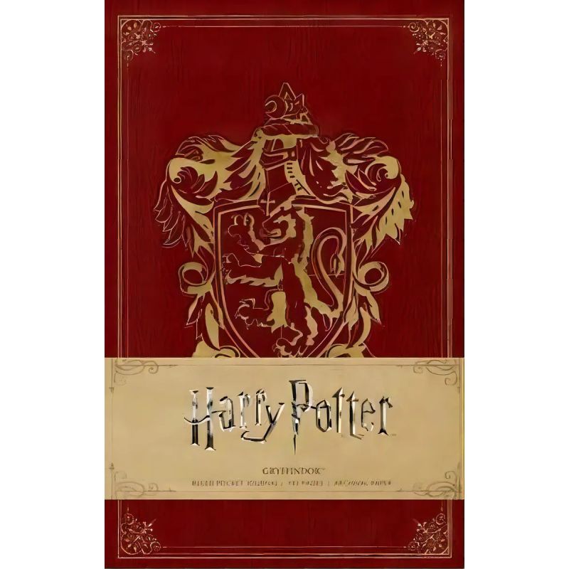 HARRY POTTER - GRYFFINDOR RULED POCKET JOURNAL - HB (Nuevo)