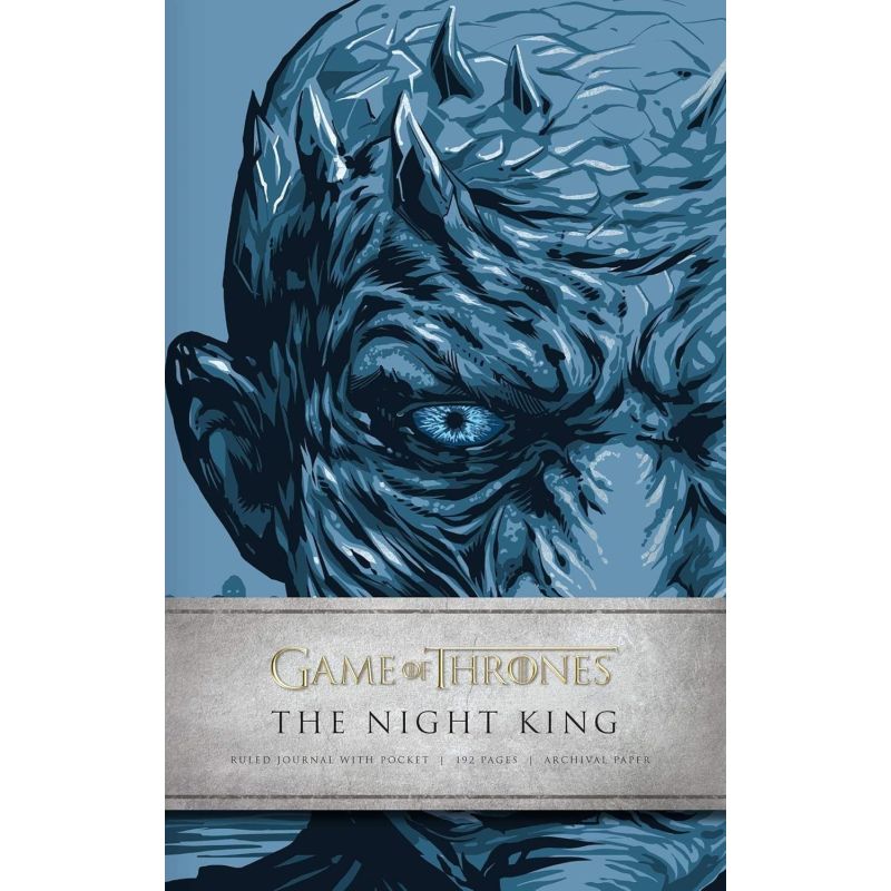 GAME OF THRONES - THE NIGHT KING HARDCOVER RULED JOURNAL (Nuevo)
