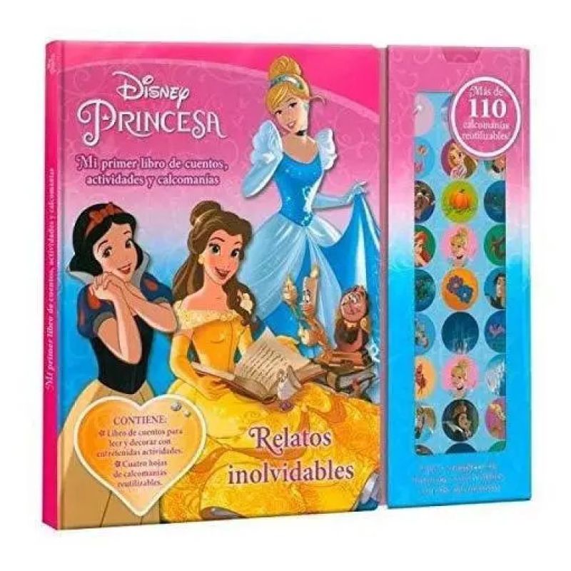 MI PRIMER LIBRO PRINCESAS - MAS DE 100 STICKERS Y ACTIVIDADES (Nuevo)