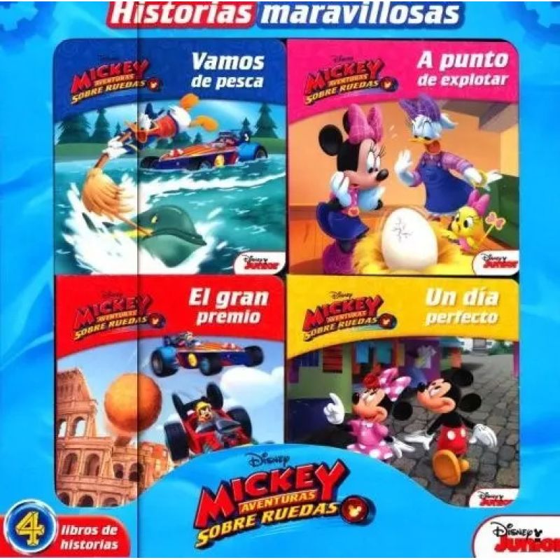 MICKEY SOBRE RUEDAS - HISTORIAS MARAVILLOSAS (Nuevo) - Miniatura 4