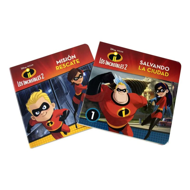 HISTORIAS MARAVILLOSAS - LOS INCREIBLES 2 (ESTUCHE CON MANIJA DE PLASTICO) (Nuevo) - Miniatura 3