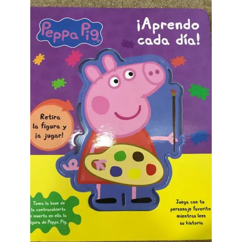 APRENDO CADA DIA! - PEPPA PIG - CARTONE (Nuevo)