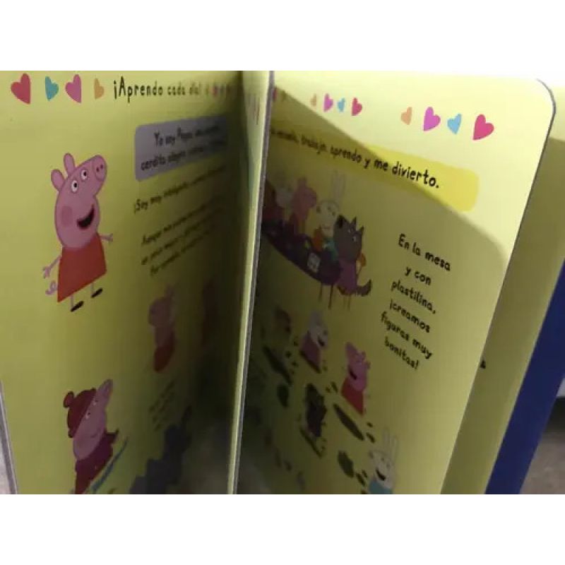 APRENDO CADA DIA! - PEPPA PIG - CARTONE (Nuevo) - Miniatura 2